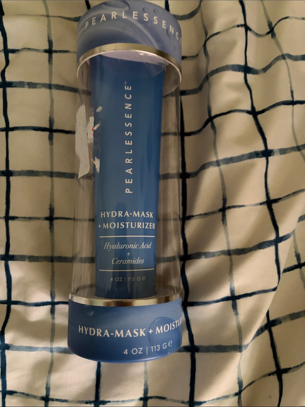 Pearlessence Hydra-Mask + Moisturizer — Blue Hydrating Mask